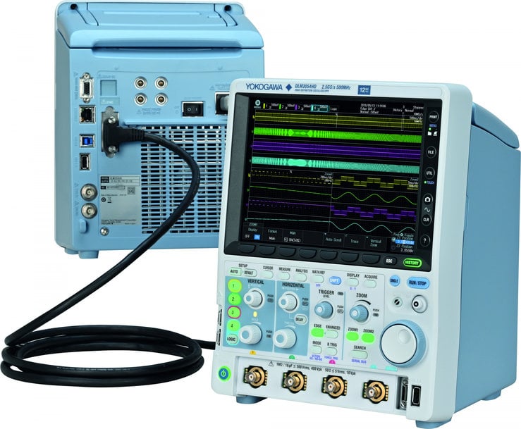 Yokogawa Test&Measurement lance les oscilloscopes haute définition de la série DLM3000HD et le logiciel IS8002CDV Classic Data Viewer